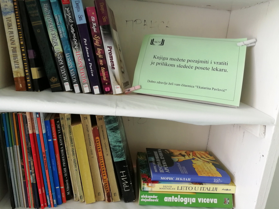 Novi punkt Čitaonice : Zdravstvena stanica Markovac !